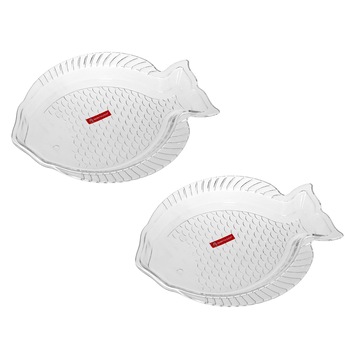 Set 2 platouri Noritazeh Fish, 24 x 17 cm Set 2 platouri Noritazeh Fish, 24 x 17 cm