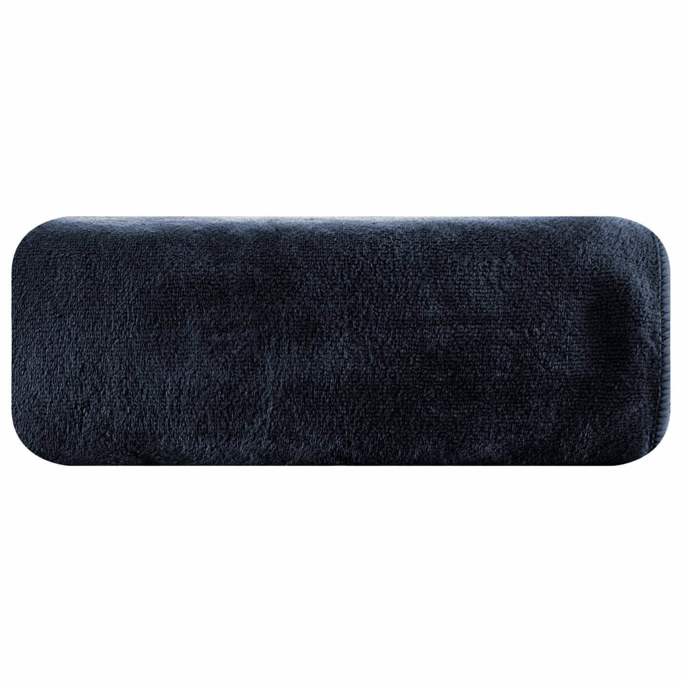 Prosop Eurofirany Amy, 70 x 140 cm, 100% poliester, Negru