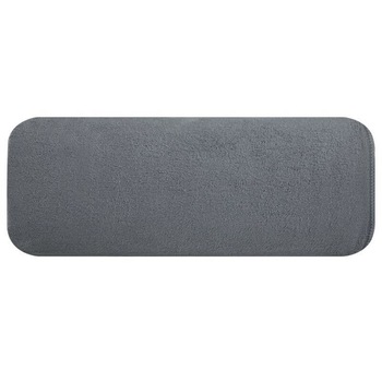 Prosop Eurofirany Amy, 70 x 140 cm, 100% poliester, Gri inchis Prosop Eurofirany Amy, 70 x 140 cm, 100% poliester, Gri inchis