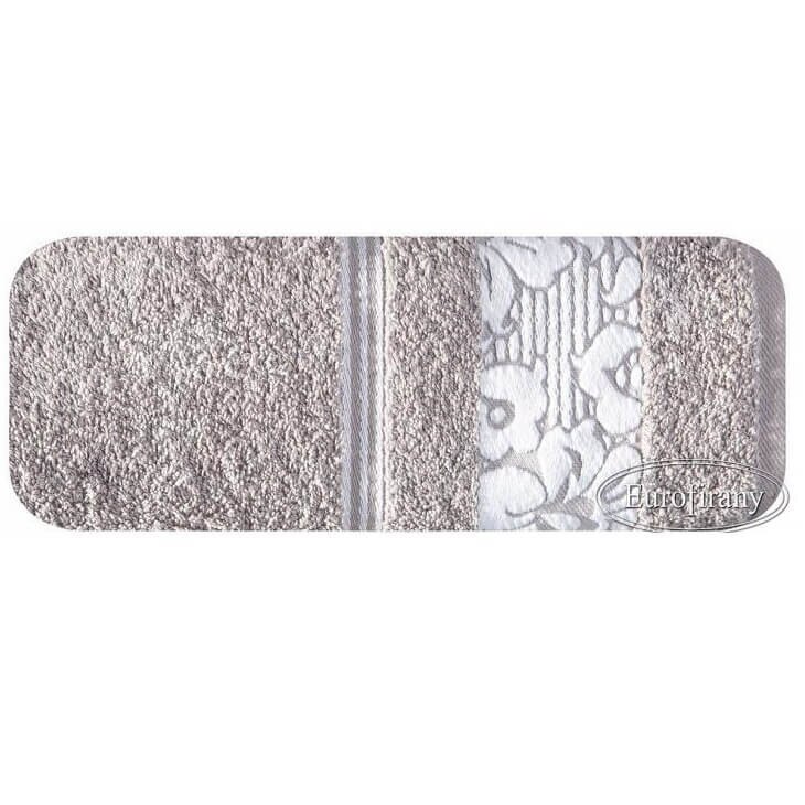 Prosop baie SYLWIA, Eurofirany, 70x140, 100% bumbac, gri