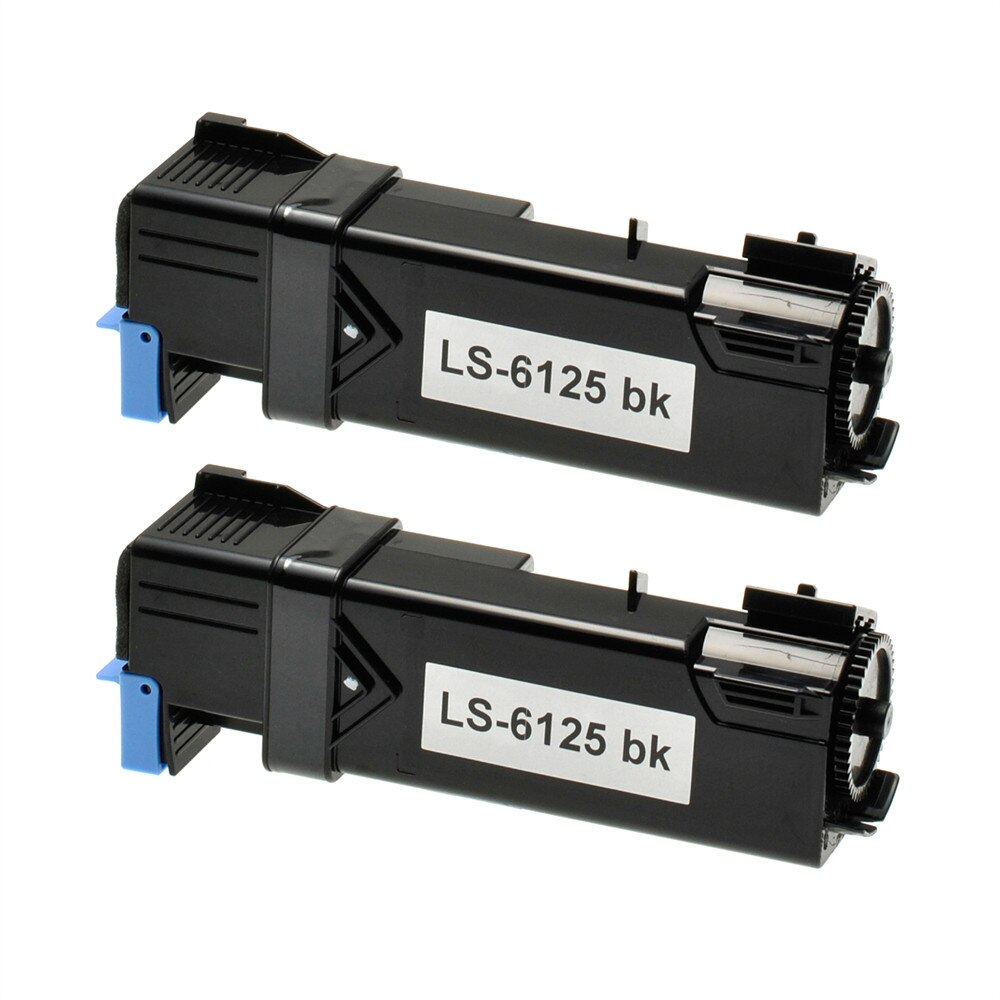 Set 2 Cartuse Black 4000 Pag Compatibile cu Xerox Phaser 6125, 6125 N. 2K 106R01334