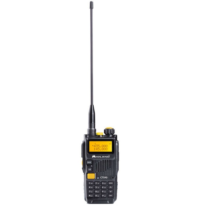 Statie radio portabila Midland CT590S,VHF/UHF,dual band 136-174Mhz - 400-470Mhz