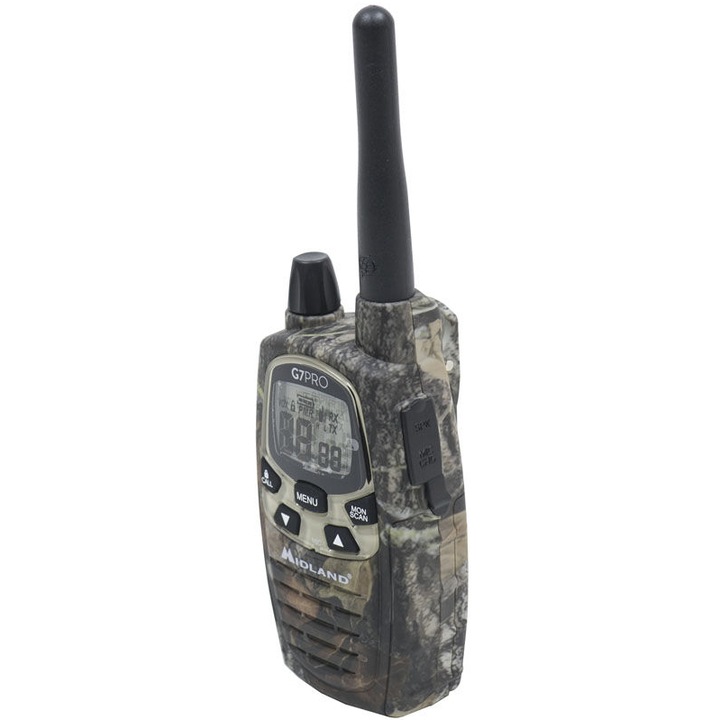 Радиостанция Midland G7 PRO PMR/LPD Single Mimetic, Портативна