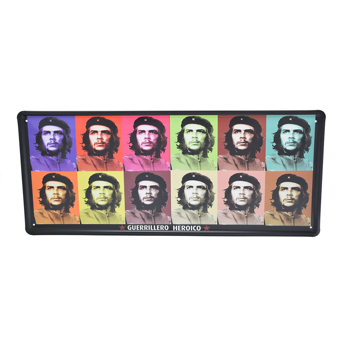 Tablou metalic Guerrillero D31, 20x46 cm