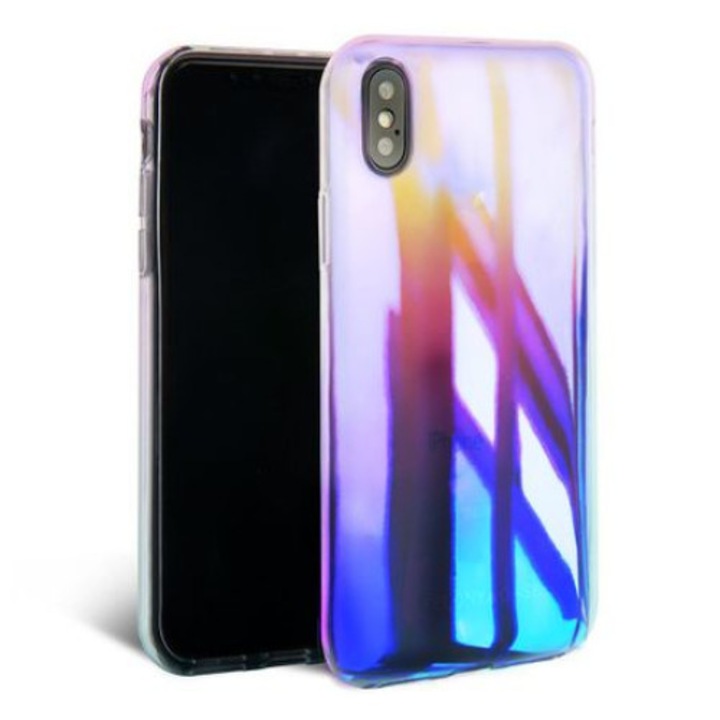 Калъф Huawei Mate X Aurora Color Changer Blue Radient MyStyle