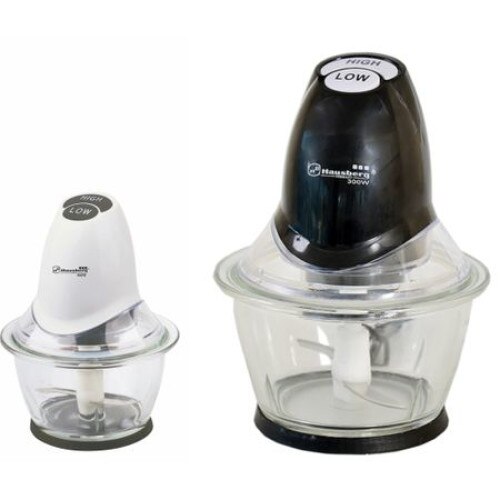 Tocator electric Hausberg HB3503A,putere 300 W,culoare alb 350 ml