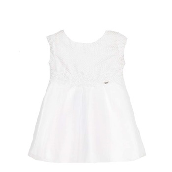 Rochie de petrecere mini fetita Mayoral 3911PV19NA, Natur, 5 ani Rochie de petrecere mini fetita Mayoral 3911PV19NA, Natur, 5 ani