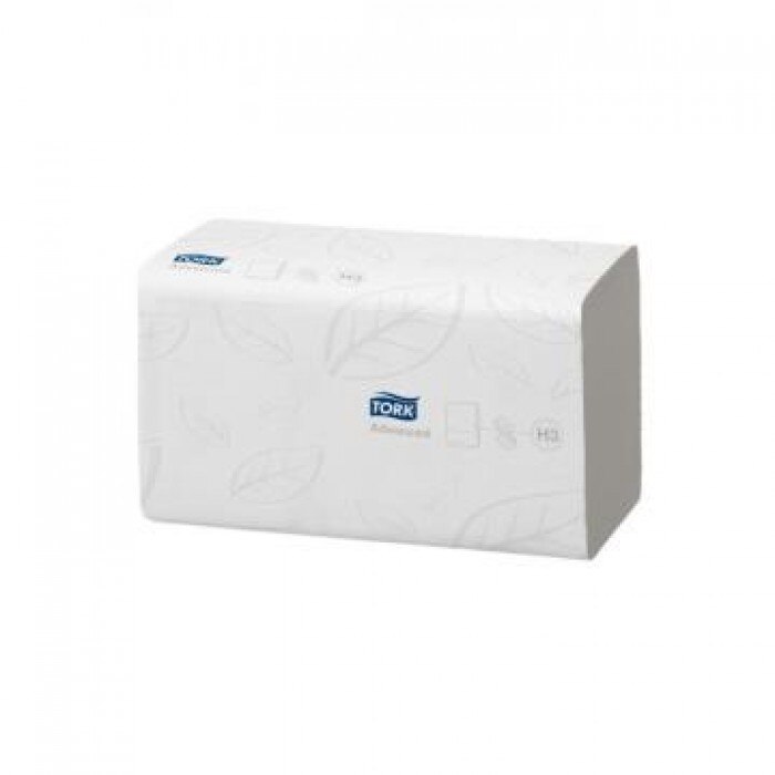 Prosoape hartie pliate, 250 buc / pachet, 2 straturi, 23 x 23 cm, Tork Flushable( Bax de 15 )