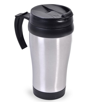 Shaker metalic, Zola®, cu maner si capac, 450 ml Shaker metalic, Zola®, cu maner si capac, 450 ml