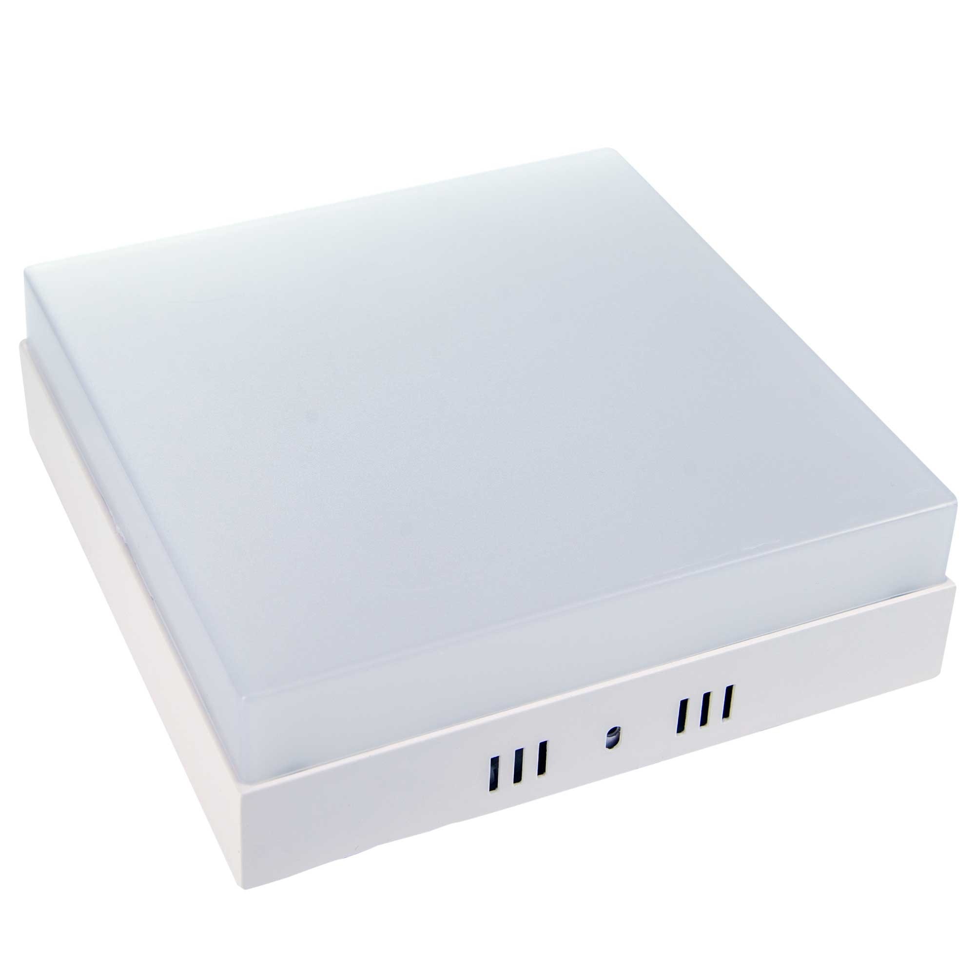 Aplica LED patrata HEPOL ECOLINE, aparent/PT, 18W, lumina rece