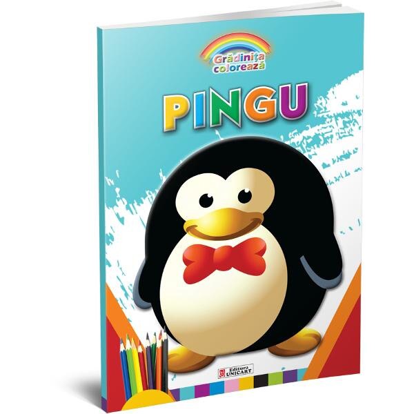Gradinita Coloreaza - Pingu
