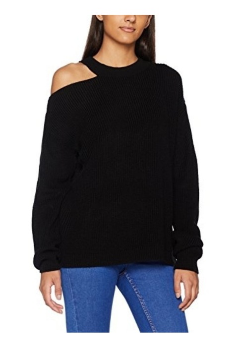 Pulover femei, New Look, Acril, Negru, L