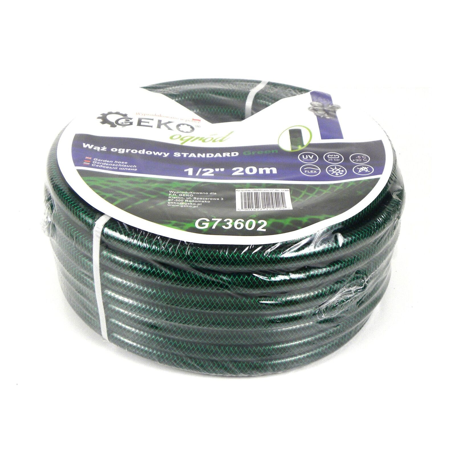Furtun pentru gradina STANDARD Verde 1/2 