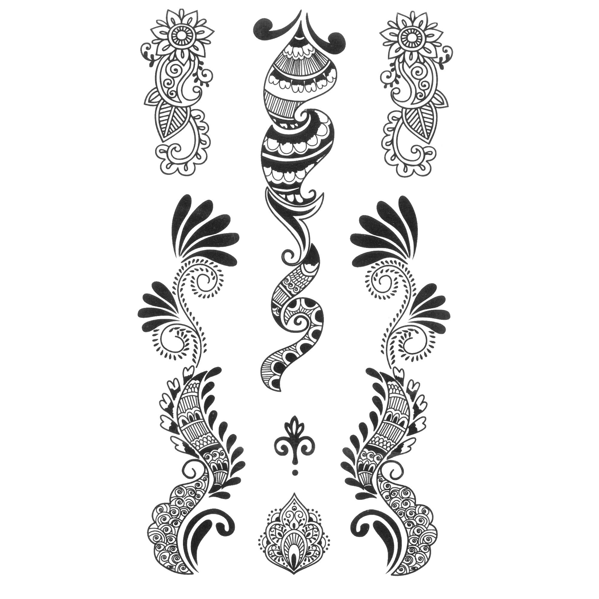 Tatuaj temporar -design- 10x17cm