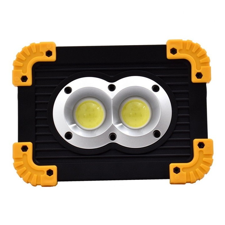 Led прожектор cob led 20w акумулаторен LL-802