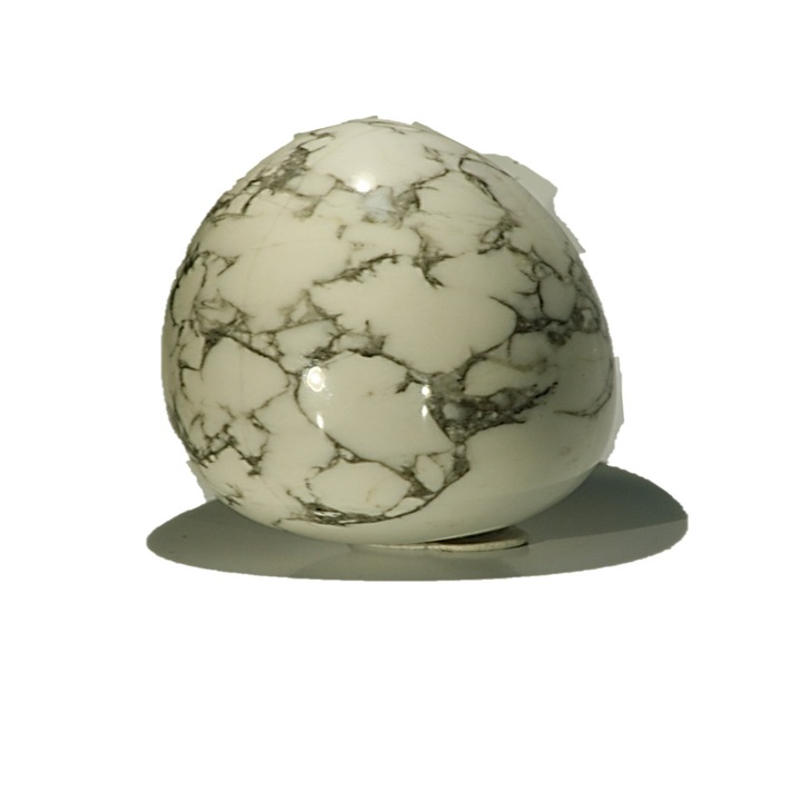 Яйце от полускъпоценни камъни Minerals Rainbow, Хаулит 4,9/3,5 см