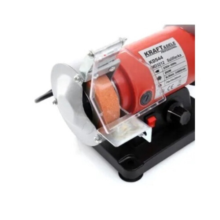 Двоен настолен шмиргел с гъвкав удължител, 200W, KD544