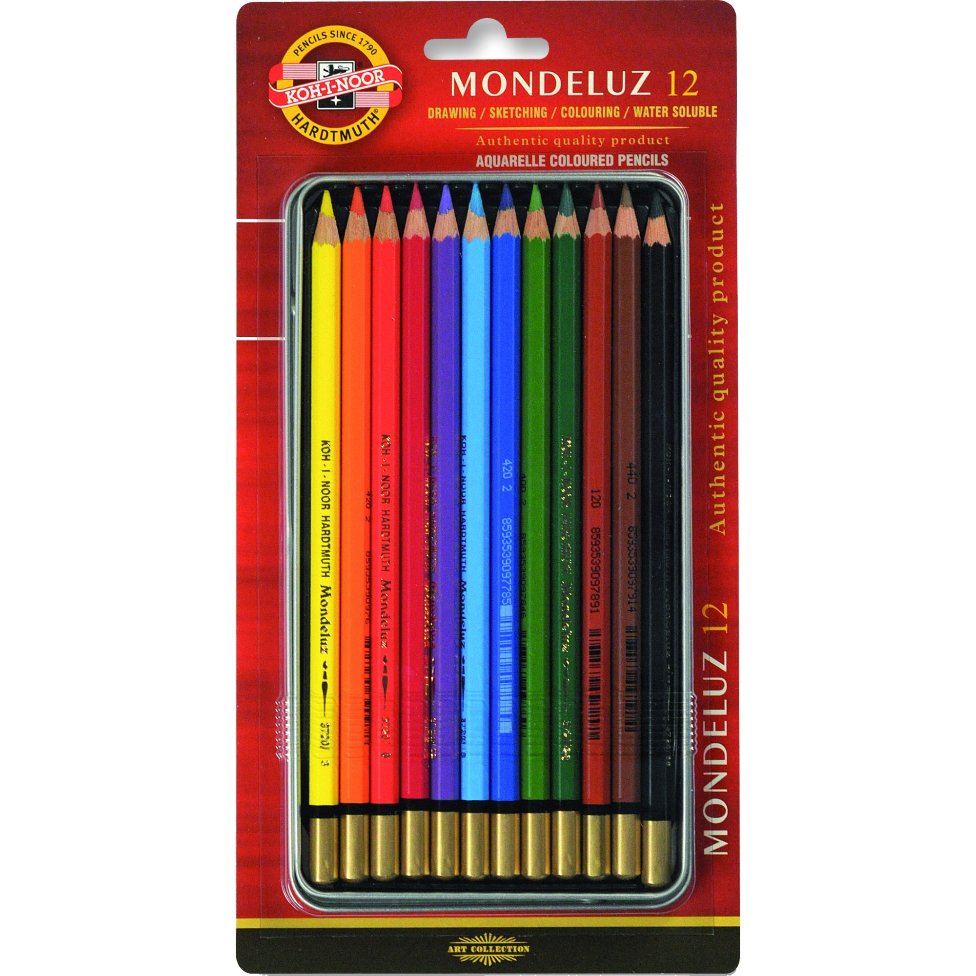 Set 12 culori Mondeluz