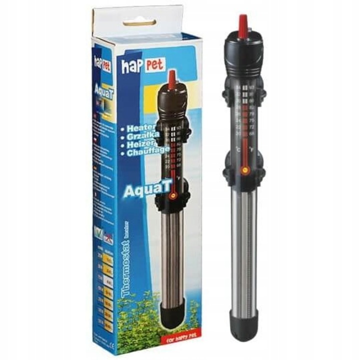 Incalzitor Cu Termostat Happet AquaT 25 W Pentru Acvariu 10-25 l G025