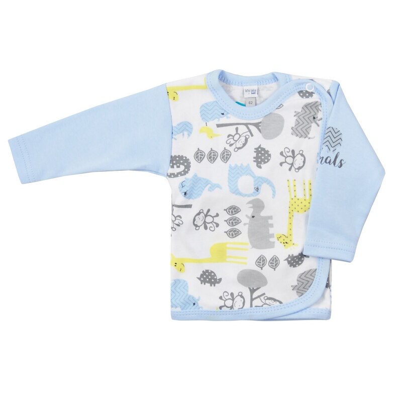 Bluza cu maneca lunga pentru baieti Koala Zwierzyniec 06-386, Multicolor, 62 cm