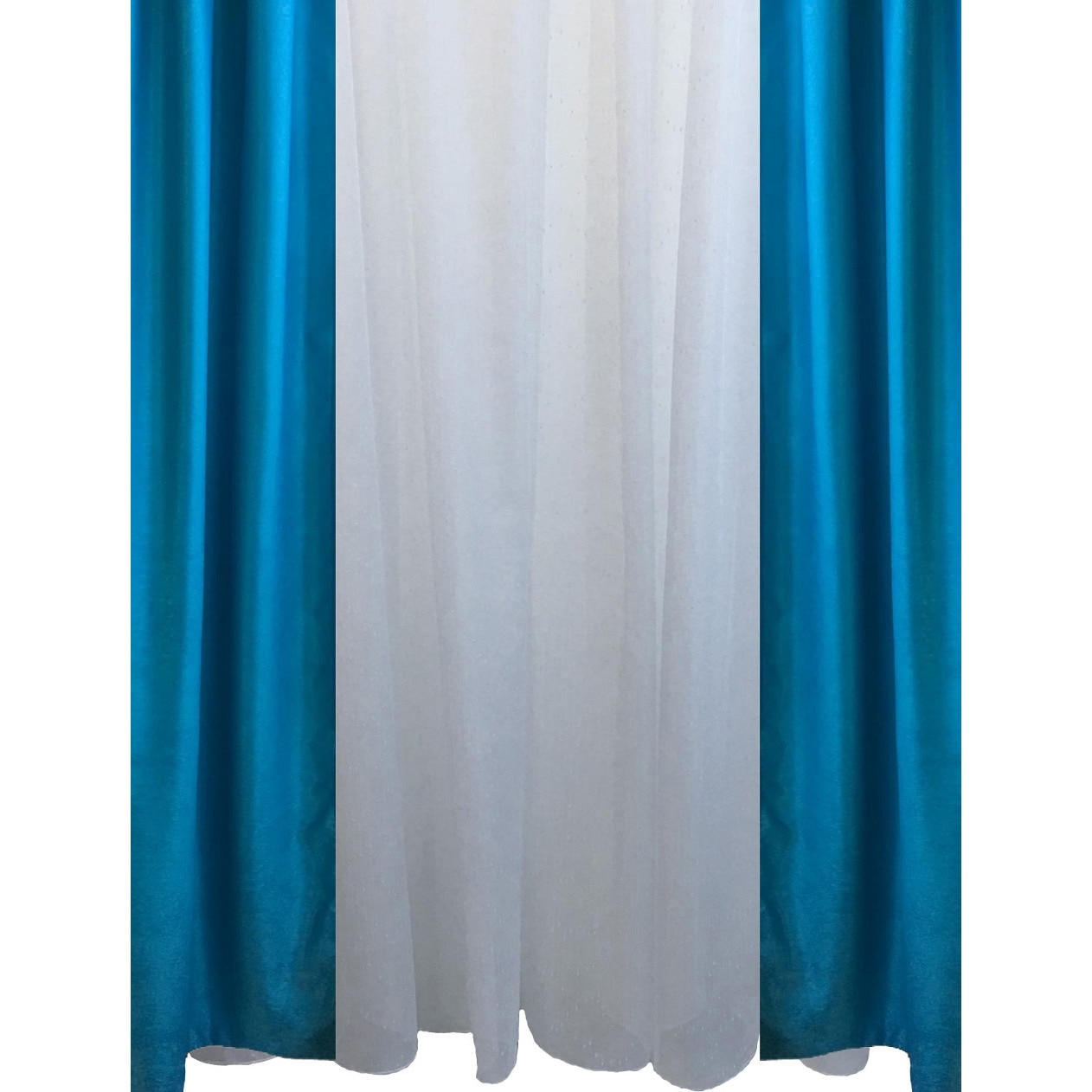 Set doua draperii si perdea Glossy Topaz by Liz Line-SDP5