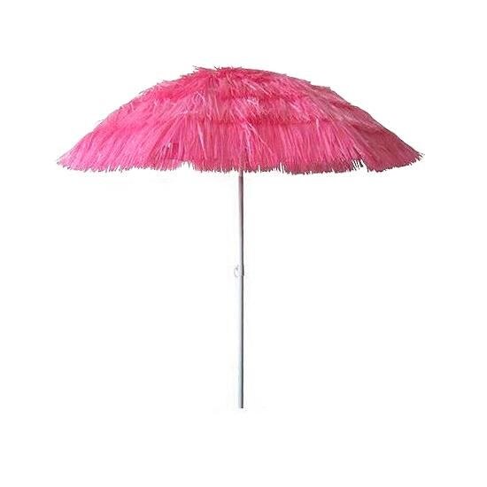 Umbrela plaja, roz, 180 cm, Waikiki