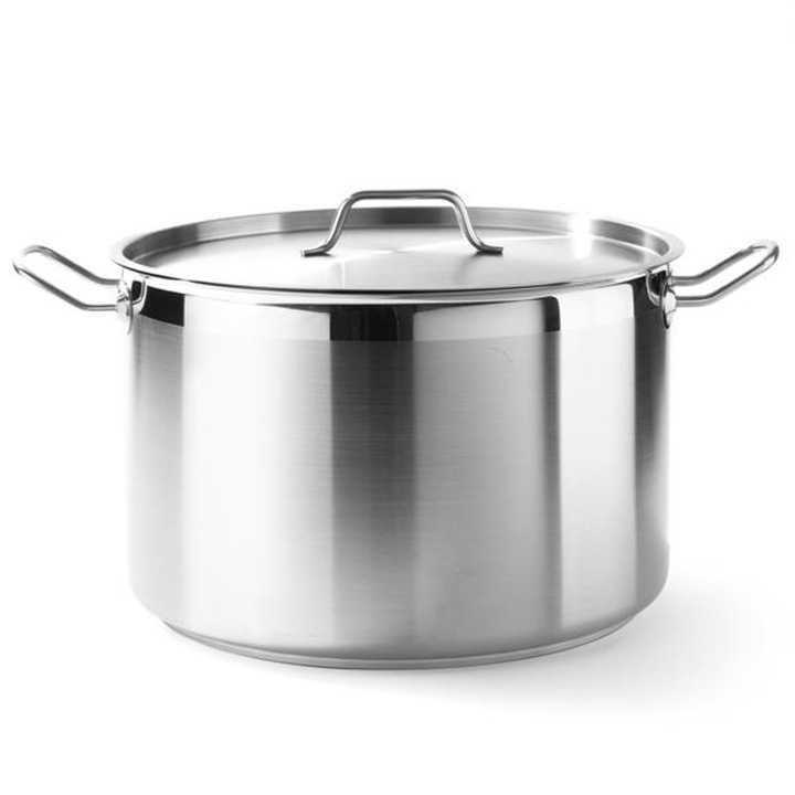 Hendi Közepes fazék- fedővel - Profi Line - 2 L - ø160x(H)110 mm