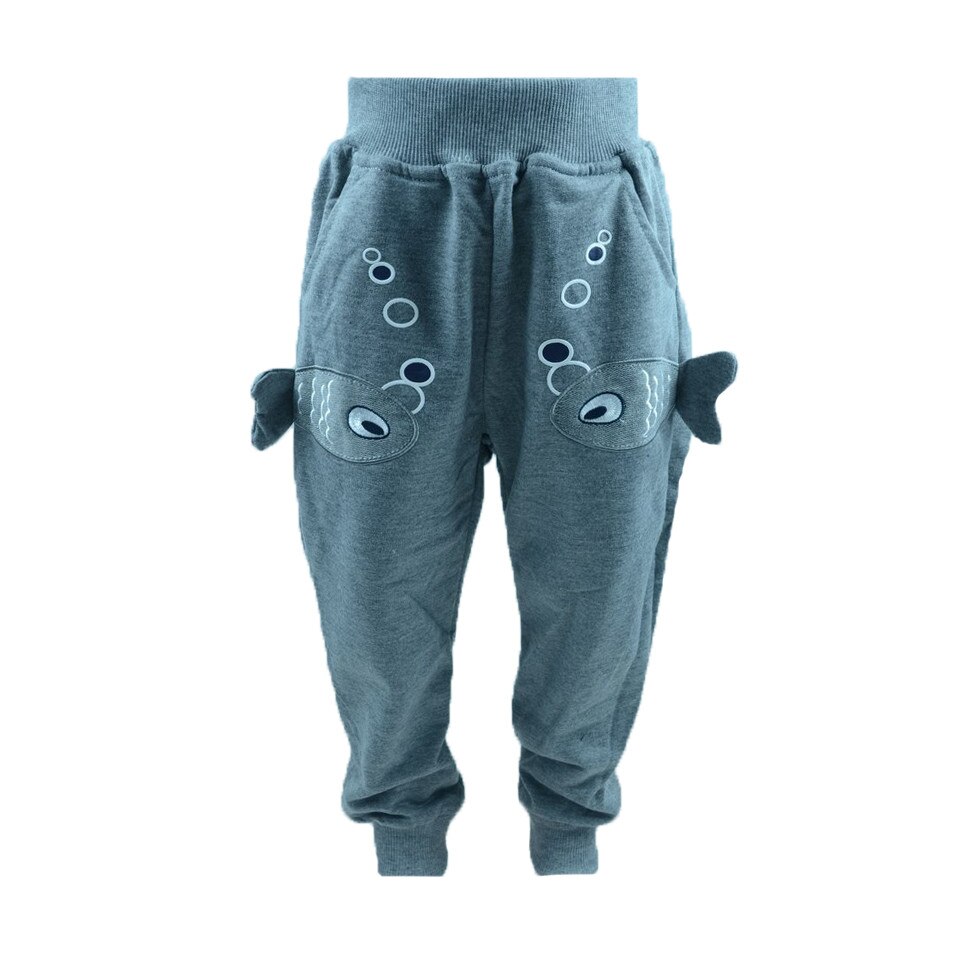 Pantaloni sport bebelusi Happy House WB-2583G1, Gri, Gri