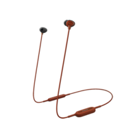 Casti Bluetooth in ear Panasonic RP-NJ310BE-R, sunet dinamic, bas amplificat si puternic XBS, telecomanda subtire cu microfon, autonomie 6h, incarcare rapida, rosu