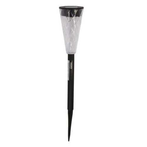 Lampa solara pentru gradina cu LED, plastic, 36.5 cm