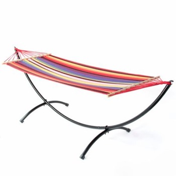 Hamac cu bare din lemn, pentru interior sau exterior 80 x 200 cm Hamac cu bare din lemn, pentru interior sau exterior 80 x 200 cm