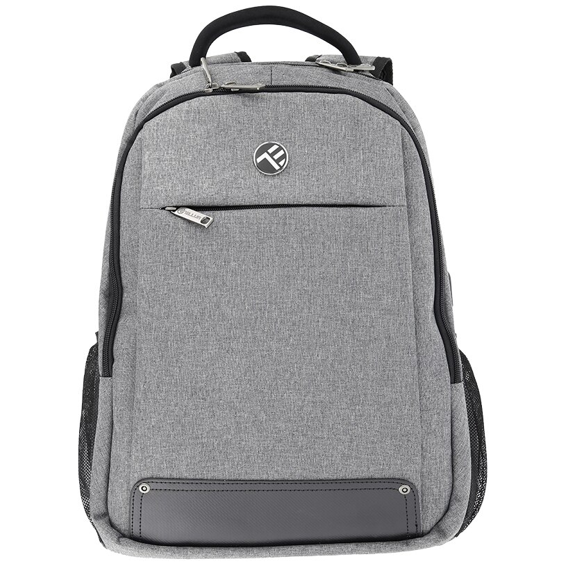 Rucsac laptop Tellur Companion, cu port USB, 15.6", Gri
