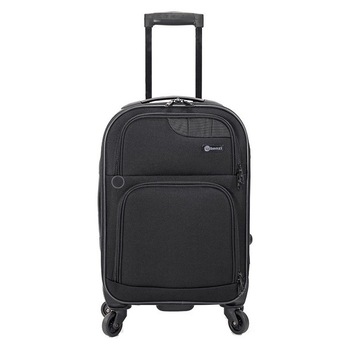 Troler Cabina, Poliester, 4 Roti BENZI, BZ 5381 - 55 cm, Negru Troler Cabina, Poliester, 4 Roti BENZI, BZ 5381 - 55 cm, Negru