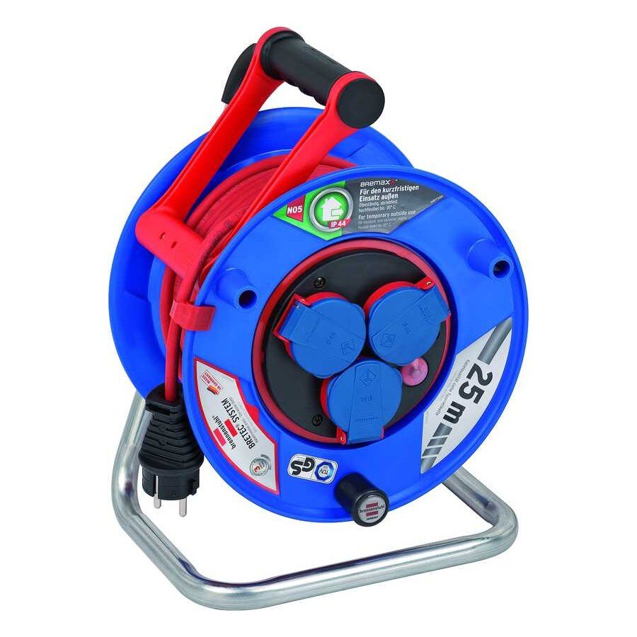 Derulator,.Brennenstuhl, Garant Bretec, IP44 25m ATN05V3V3F 3G1,5