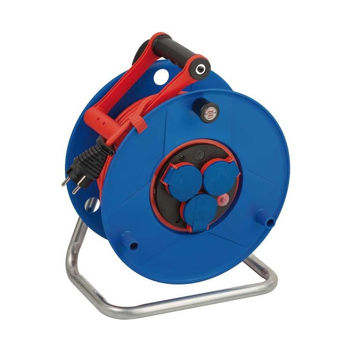 Derulator IP44 professional, Brennenstuhl, 25m H07RNF 3G1,5