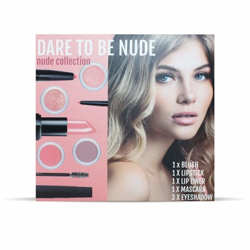 Set Machiaj 7 piese, Dare To Be NUDE Collection CB&CO - Pink Set Machiaj 7 piese, Dare To Be NUDE Collection CB&CO - Pink