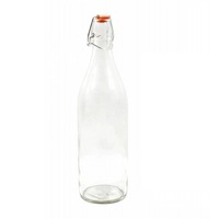 Set 6 sticle cu dop ermetic, 1 litru
