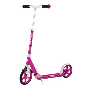 Trotineta adulti Razor A5 Lux, ghidon si deck din aluminiu, roti mari, Roz Trotineta adulti Razor A5 Lux, ghidon si deck din aluminiu, roti mari, Roz