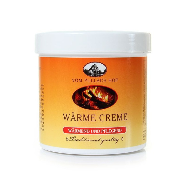 Crema VOM PULLACH HOF antireumatica pentru corp cu efect de incalzire 250 ML