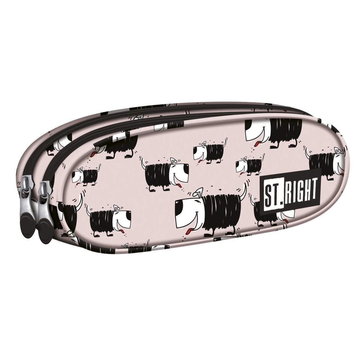 Penar Borseta cu 2 Fermoare St.Right - Dogs PU02