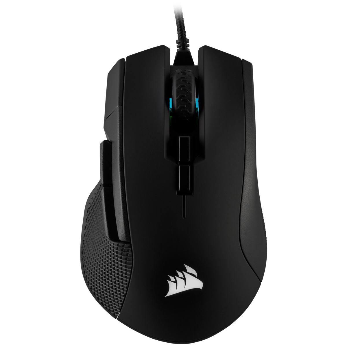 Mouse gaming Corsair Ironclaw RGB, senzor optic 18000DPI, recomandat FPS/MOBA, Negru