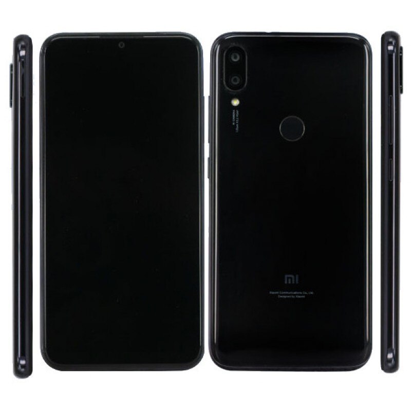 Комплект Смартфон Xiaomi Redmi 7 Dual Sim 16gb Black Wowfixit течен протектор Emagbg 7564