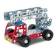 Set de constructie Eitech Masina de pompieri, 180 de piese, +8 ani, multicolor, MGC