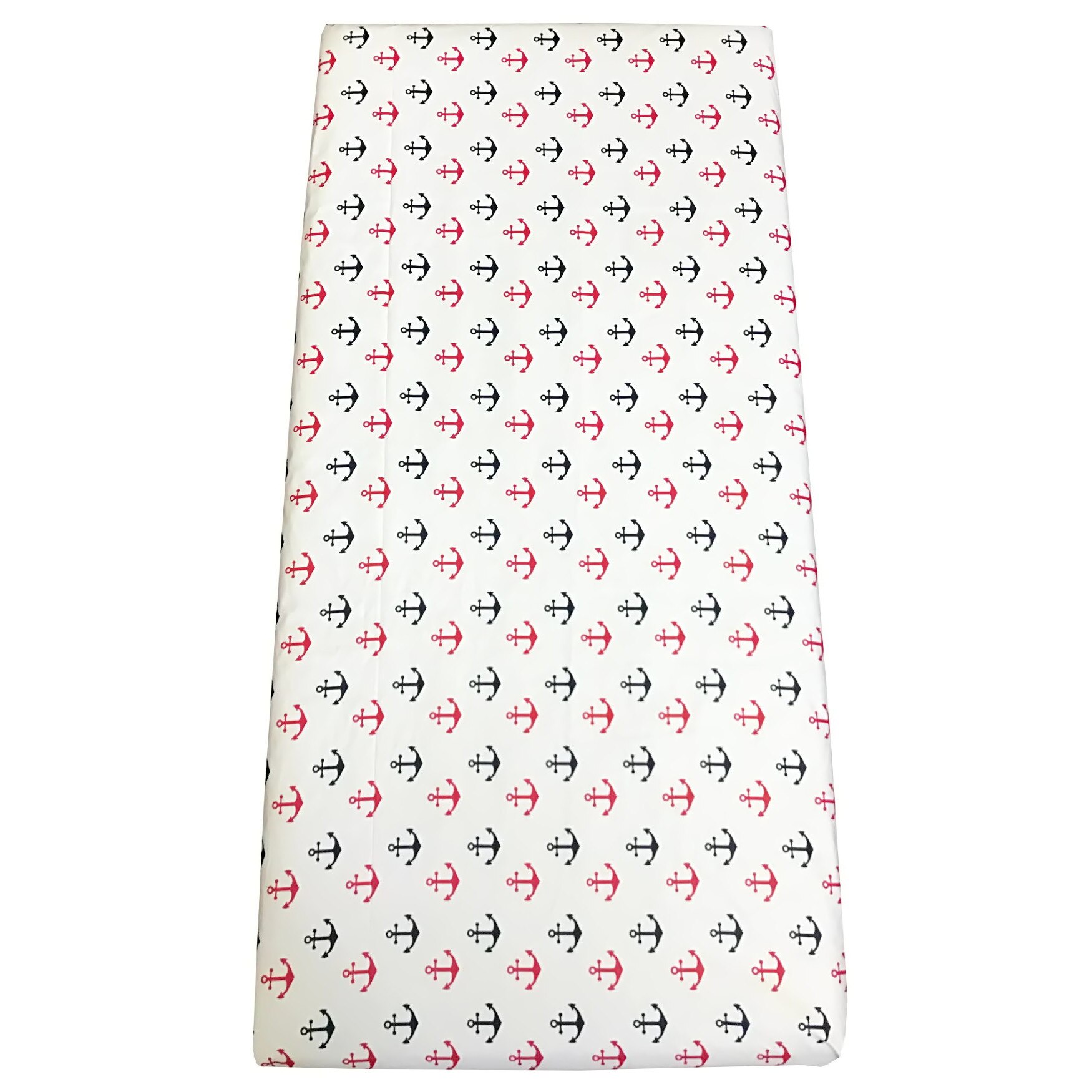 Cearsaf cu elastic roata pentru saltea 90x200 cm Deseda Ancore