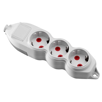 Bloc prize Mono Electric, 3 prize, protectie copii, alb Bloc prize Mono Electric, 3 prize, protectie copii, alb