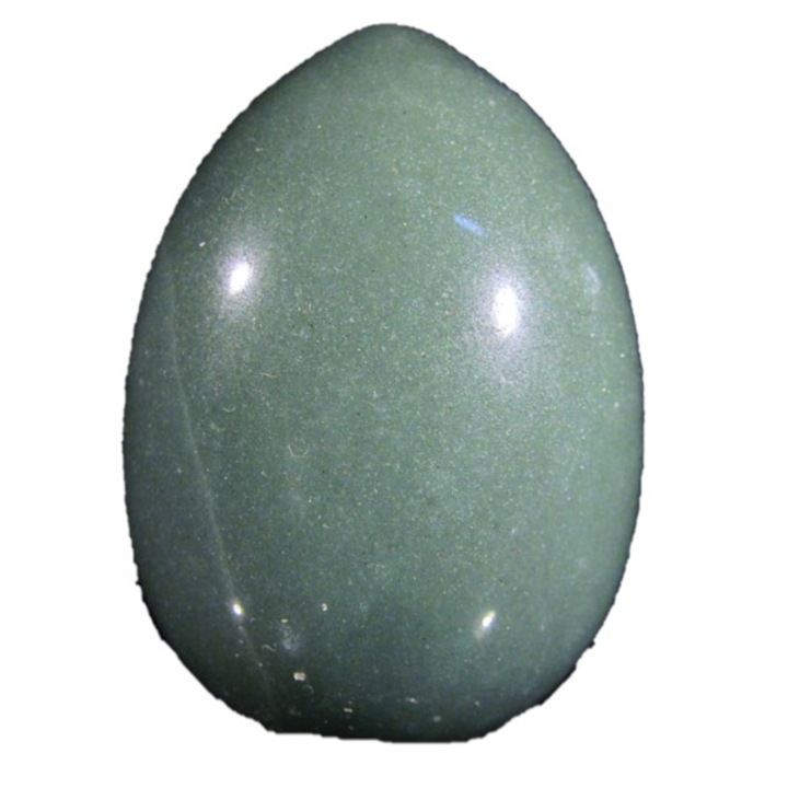 Яйце от полускъпоценни камъни Minerals Rainbow, Авантюрин 5/4 см