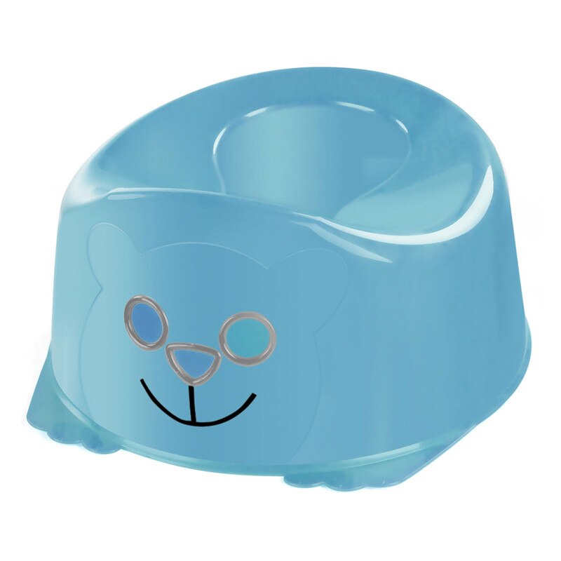 Olita Pott Reer, model Smiley Face, Albastru