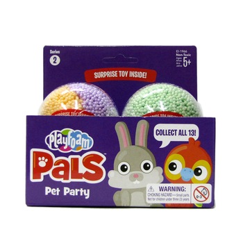 Set 2 bucati - Spuma de modelat cu surpriza din lumea’ Petrecerea animalutelor’- Seria 2 Educational Insights Playfoam Pals Set 2 bucati - Spuma de modelat cu surpriza din lumea’ Petrecerea animalutelor’- Seria 2 Educational Insights Playfoam Pals