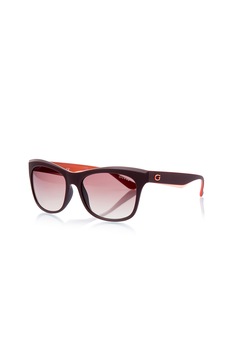 Guess, Ochelari de soare cu logo, Oranj/Maro, 55-17-140 Standard Guess, Ochelari de soare cu logo, Oranj/Maro, 55-17-140 Standard