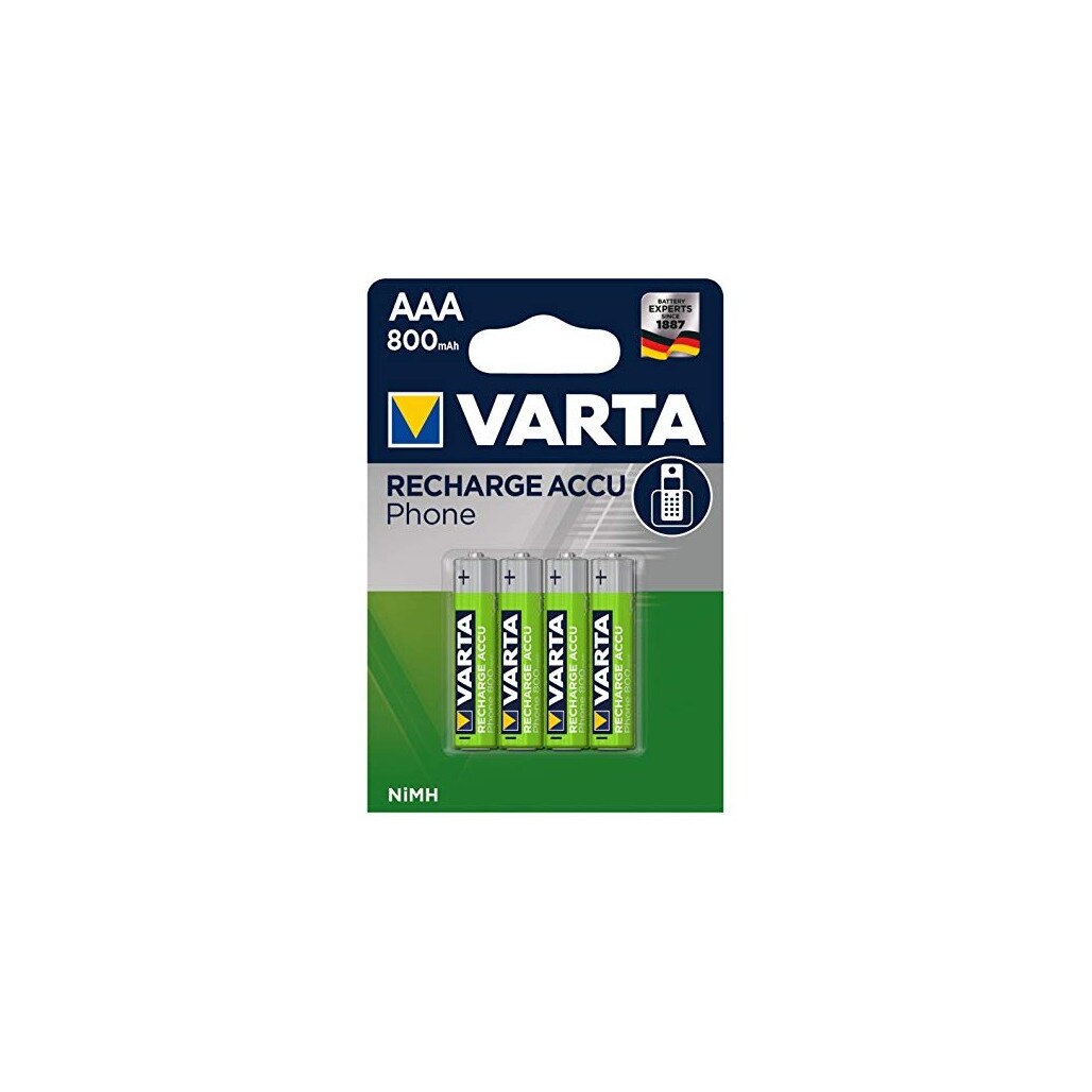 Acumulatori Varta AAA R3 Ni-MH 1,2V 800mAh Ready to Use set 4 buc